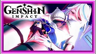 Genshin Impact - Furina In School Uniform Surprises You