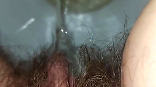 Showing off My Hairy Armpits and Piss