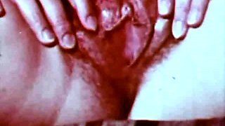 Amateur young brunette enjoys dildo on solo masturbation
