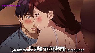 Massive Pussy Fingering in the Car, He Squirting all Over - Hentai Anime