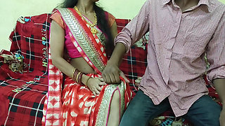 Indian Bhabhi Wearing Saree Got Fucked by Her Brother-in-law