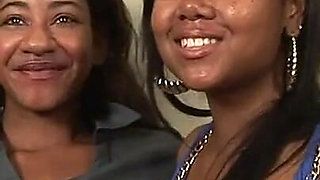 Two Black Lesbian Sluts Masturbate and Give Each Other Extreme Pleasure with Their Toys