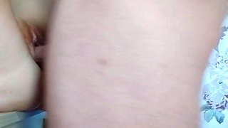 Blonde Babe Squirts as Lover Films for Cuckold Husband