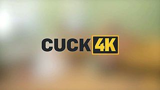 Cuck4k. 2 peckers 1 throat blowjob: fest went so well!