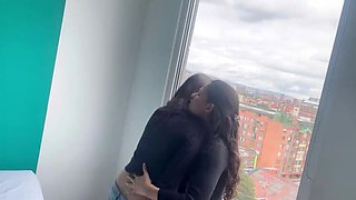 My Ex's Lesbian Friend Fucks Me Raw