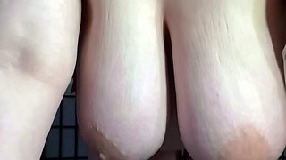 Stacked brunette goes solo toys and masturbation