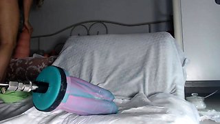 Amateur blonde teen girlfriend toyed and facialized