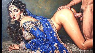 Newlyweds get intimate in a shower at their Oyo motel apartment