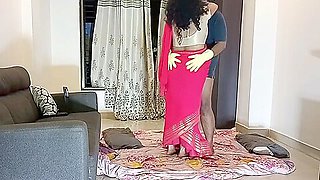 Karisma - S3 E4 - Busty Indian Housewife in Saree fucked by Burglar