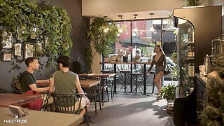 College scene with fiery Nick Strokes and Hailey Rose and Max Fills from Verified Amateurs