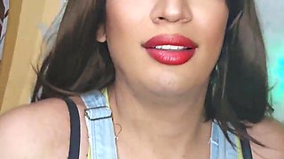 Luxurious transvestite wanking rich