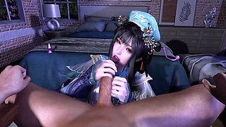 3d Cute Asian Officer Wearing Sexy Dress Naked Her With Car Toon And Anime Hentai