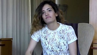 Penelope Cum With Her Small Tits Takes Big For Anal On