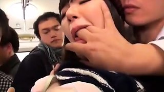 Homo porn group sex in public bathroom