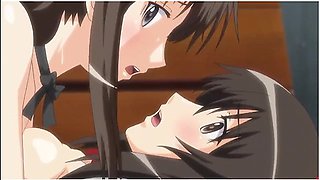 Threesome With 2 Horny Girls On Clubhouse Anime Hentai With Hentai Anime
