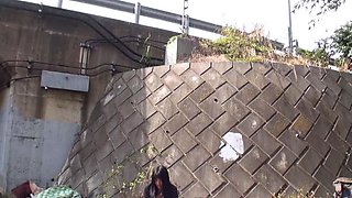 Asian Japanese beauty babes fucked outdoor ca