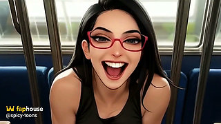Lin Gets Fucked on the Train