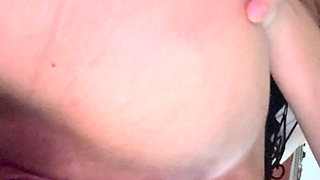 She sits nice on big cock Brazilian naughty