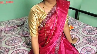 Desi Bhabhi Cheating with Neighbor - Hot Hindi Sex Scene with Mili Bhabi