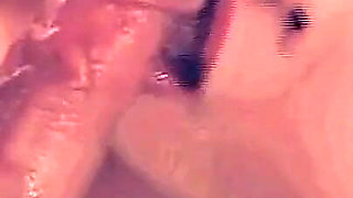 Beautiful Brunette Housewife Fucked in the Kitchen and Cumshot in Her Ass