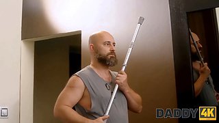 Old and young stepdaddies share their shaved pussies in a stepdaddy compilation