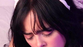 Taboo Step-stepdaddy Taking New Maid's Virginity
