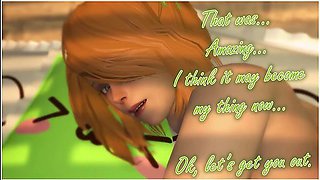 Trying Something New [giantess Anal Vore] - Car Toon