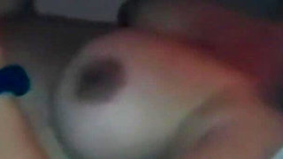 Cuckold Filming His Wife with One Dick in Her Pussy and Another in Her Mouth