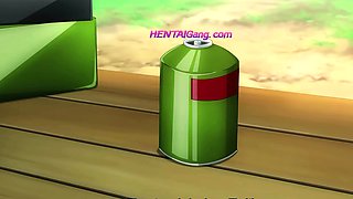 Harem Camp 08 - Teen Hottie Lose Virginity (ENG Subbed)