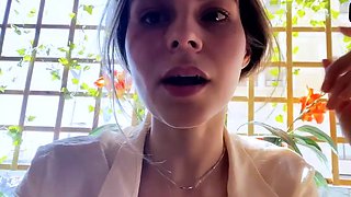 Sexy Czech dark-haired finds chick orgasm with fucktoys solo
