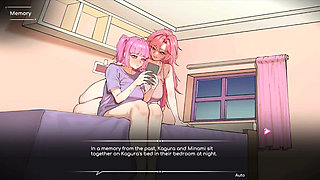 Hentai Game - Minami and Kagura Threesome Hentai Gallery Scene Blowjob and Sex 6 - Lifeguard Holic