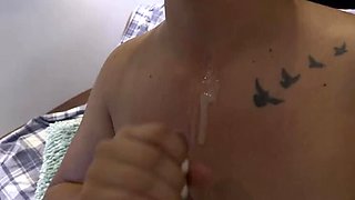 Stepmom's Secret Touch: Latina MILF Blowjob on Monster Cock