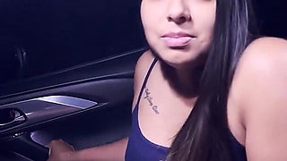 Gets Fucks an 18-year-old After the Disco - Sex in the Car