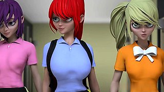 Anal and Pussy Fucking for Milf Teacher