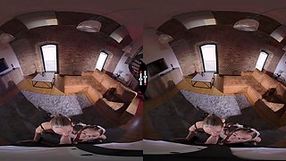 Matty & Tiffany Tatum VR Porn: Maid For Bi Sex - DarkRoomVR