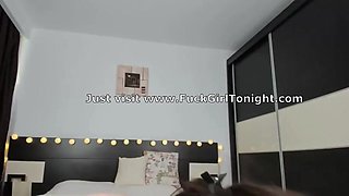 Busty MILF hot erotic solo