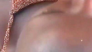 Ebony Giving Blowjob in Public