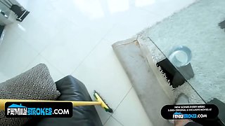 Lauren Phillips gives son-in-law his very first fellatio