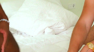 Slut Bride Wedding Threesome
