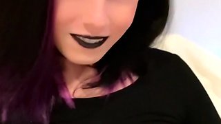 Lovely Amateur teen brunette masturbating outdoor