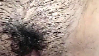 Fingering and Fucking My Step-stepdaughter's Hairy Pussy