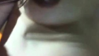 Pregnant Russian on Webcam Shows Nipples and Pussy