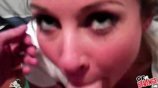 Natalie's silicone tits smut