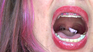 Swallowing and Playing with Big Plastic Bears