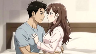 Stepsister share bed with stepbrother turn into sex night