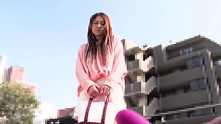 Aika gets invited to use a dildo