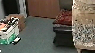 Diamond Does a Back Room Blowjob Scene