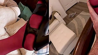 Stepmom in Lingerie Fucked by Stepson