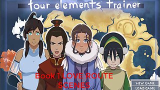 Four Elements Trainer Book 1 Love All Scenes