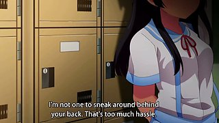 Hentai chick enjoys anal sex at the gym